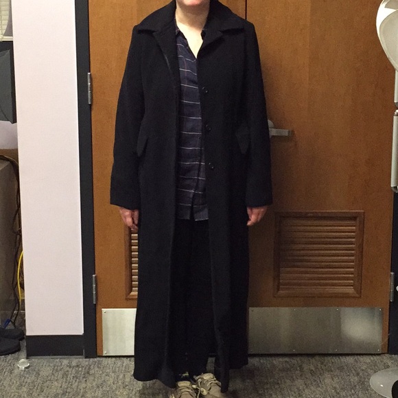 kenneth cole maxi coat